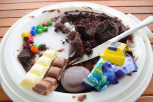 Breakfast, Day 6 of Chocolate Week. Presentation standards have declined.
