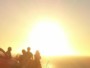 People gather to watch the sun set (Exmouth, WA, Australia)